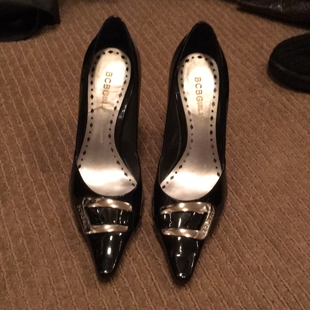BCBG black heels